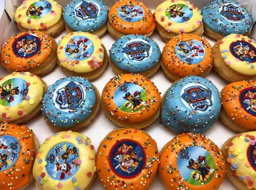 Paw Patrol Mini Donut box - JJ Donuts