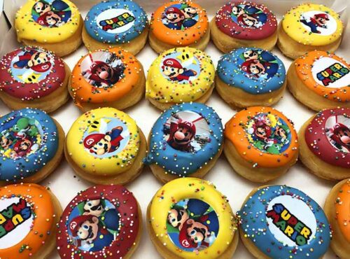 Super Mario Mini Donut box - JJ Donuts